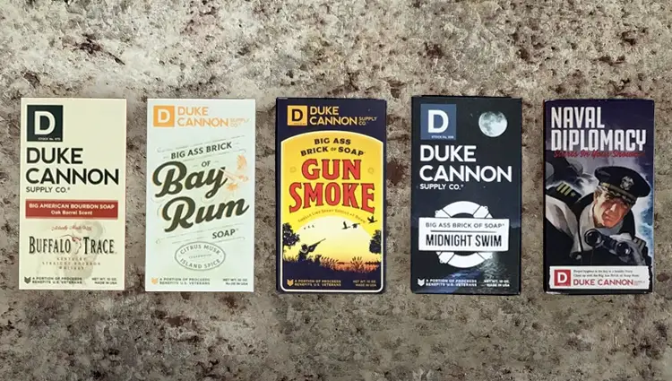 best duke cannon soap scents