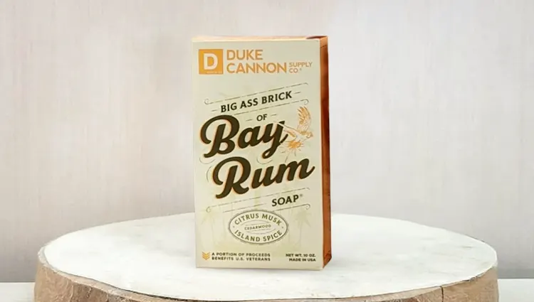 big ass brick bay rum soap