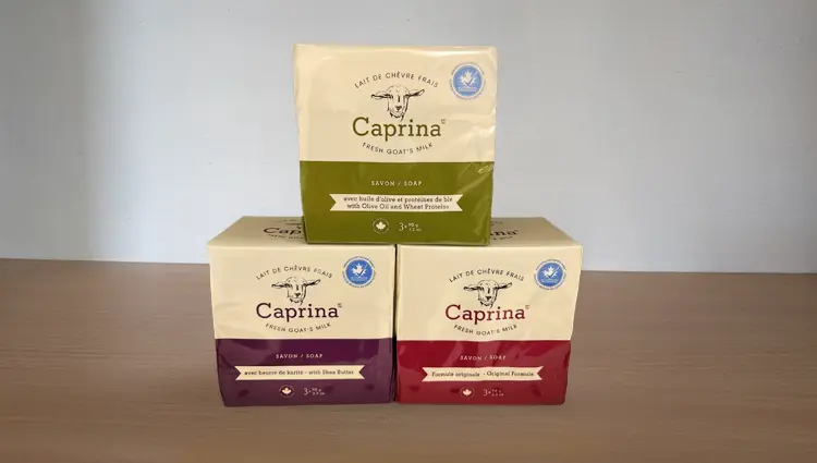 caprina by canus fresh goat's milk soap