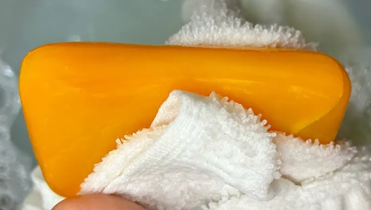 color and texture of dial soap gold version