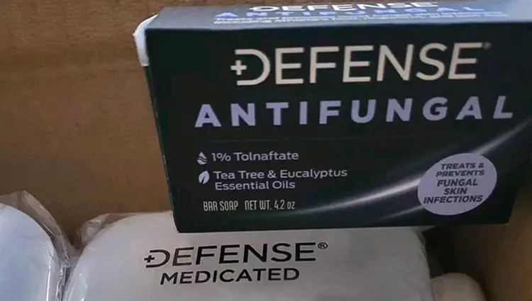 defense antifungal bar soap