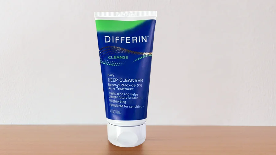 differin daily deep cleanser