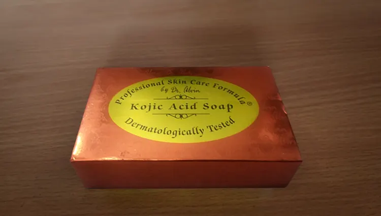 dr alvin kojic acid soap box