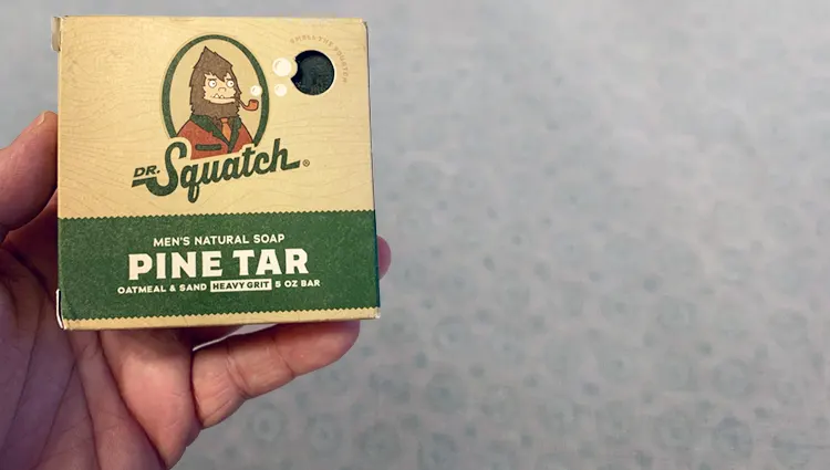 Sudsy Bear's Old Forest Pine Tar VS Dr. Squatch's Pine Tar 