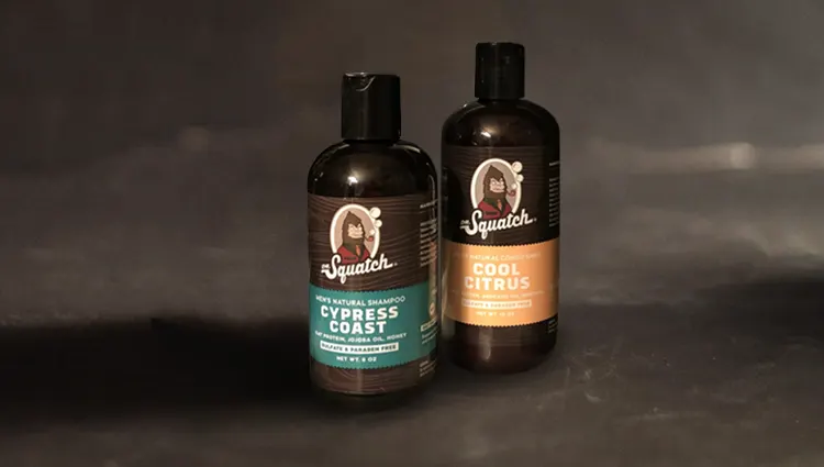 dr squatch shampoo and conditioner hair care kit