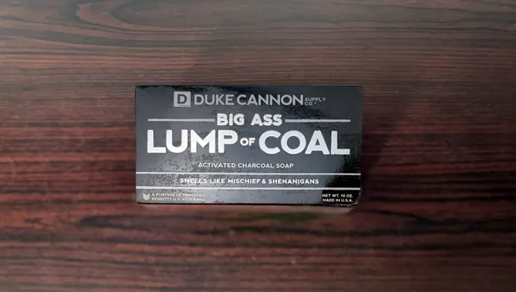 duke cannon supply co. big ass lump of coal soap