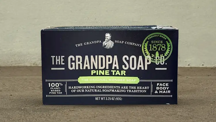 grandpa soap co. pine tar soap