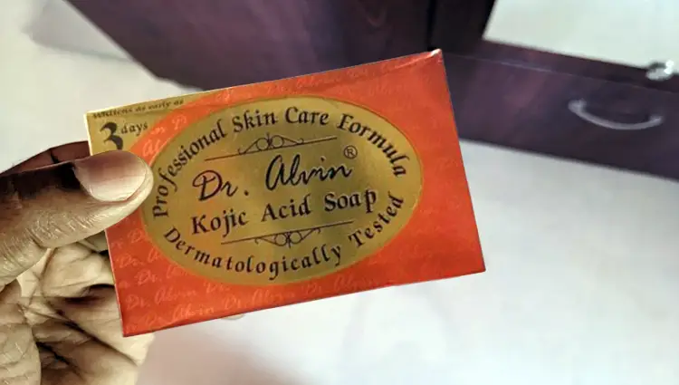 kojic acid soap by dr. alvin