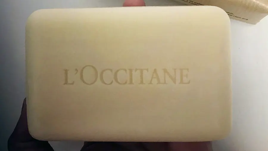 l'occitane shea butter soap bar