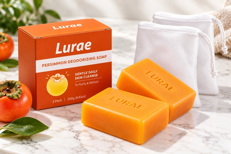 lurae persimmon deodorizing soap