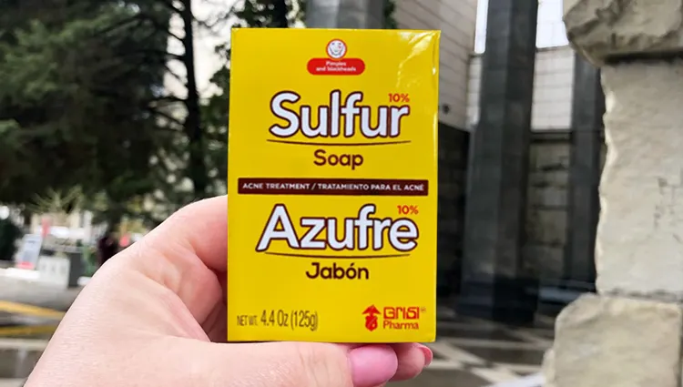 packaging of biosulfur grisi sulfur soap