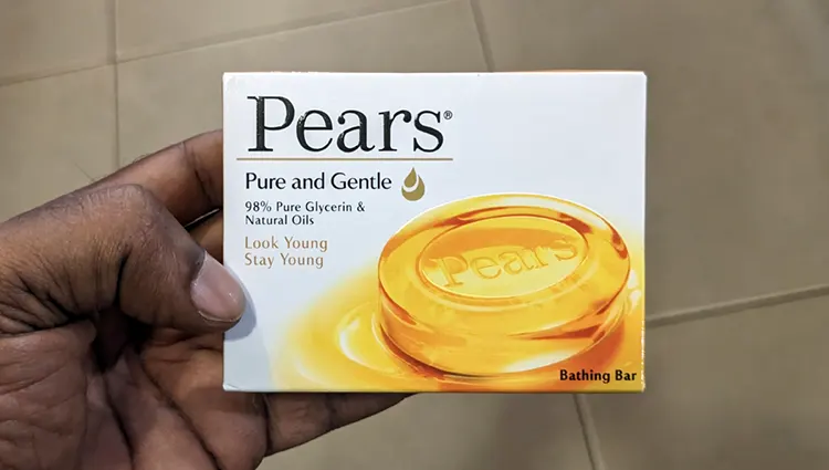 pears pure & gentle glycerine soap