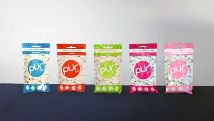 pur gum flavors