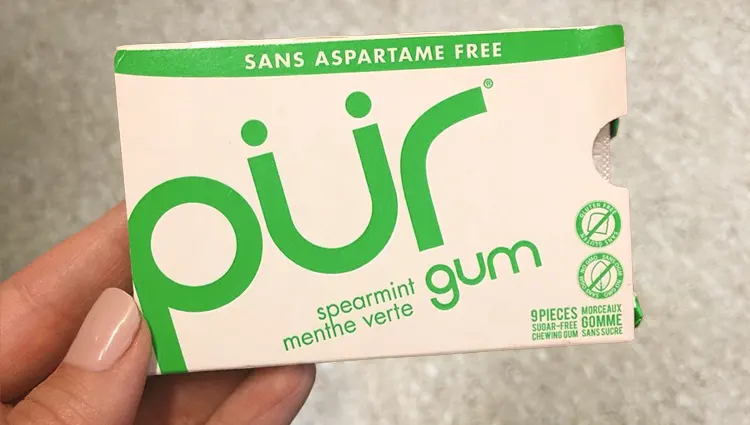 pur gum spearmint