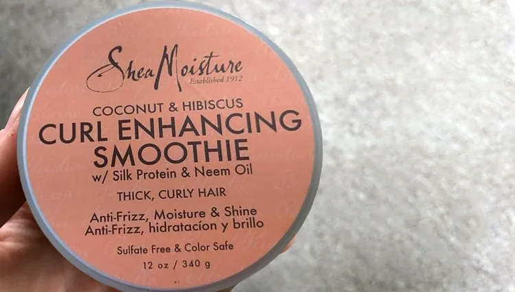 shea moisture coconut & hibiscus curl enhancing smoothie