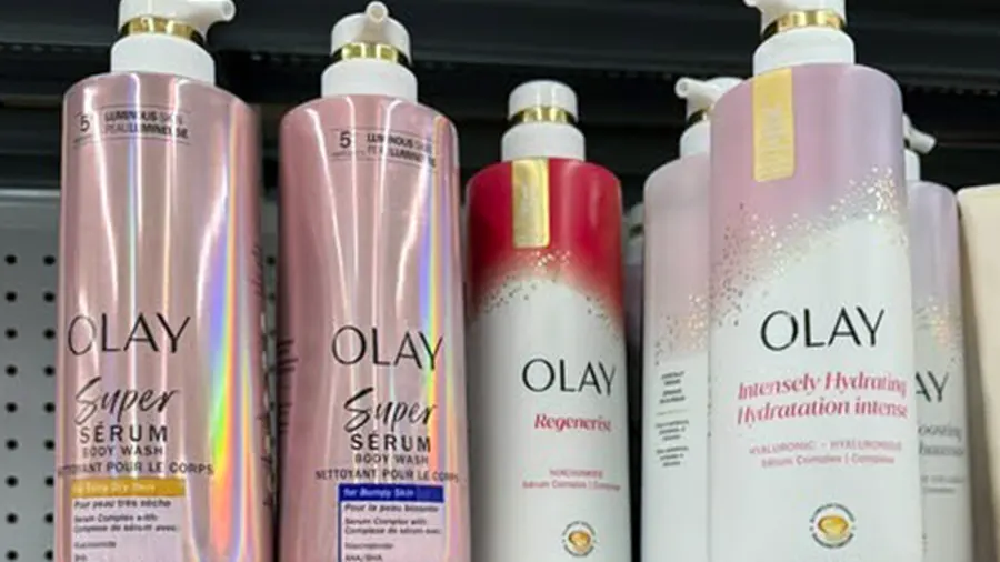 some of my favorite olay body washes