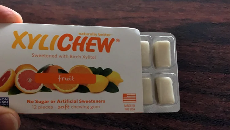 xylichew gum natural fruit flavor